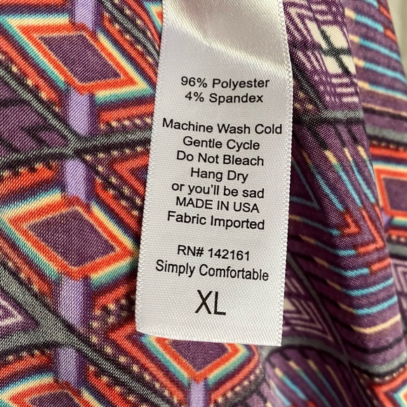 NWOT LuLaRoe Maxi skirt / dress, XL - Picture 9 of 14